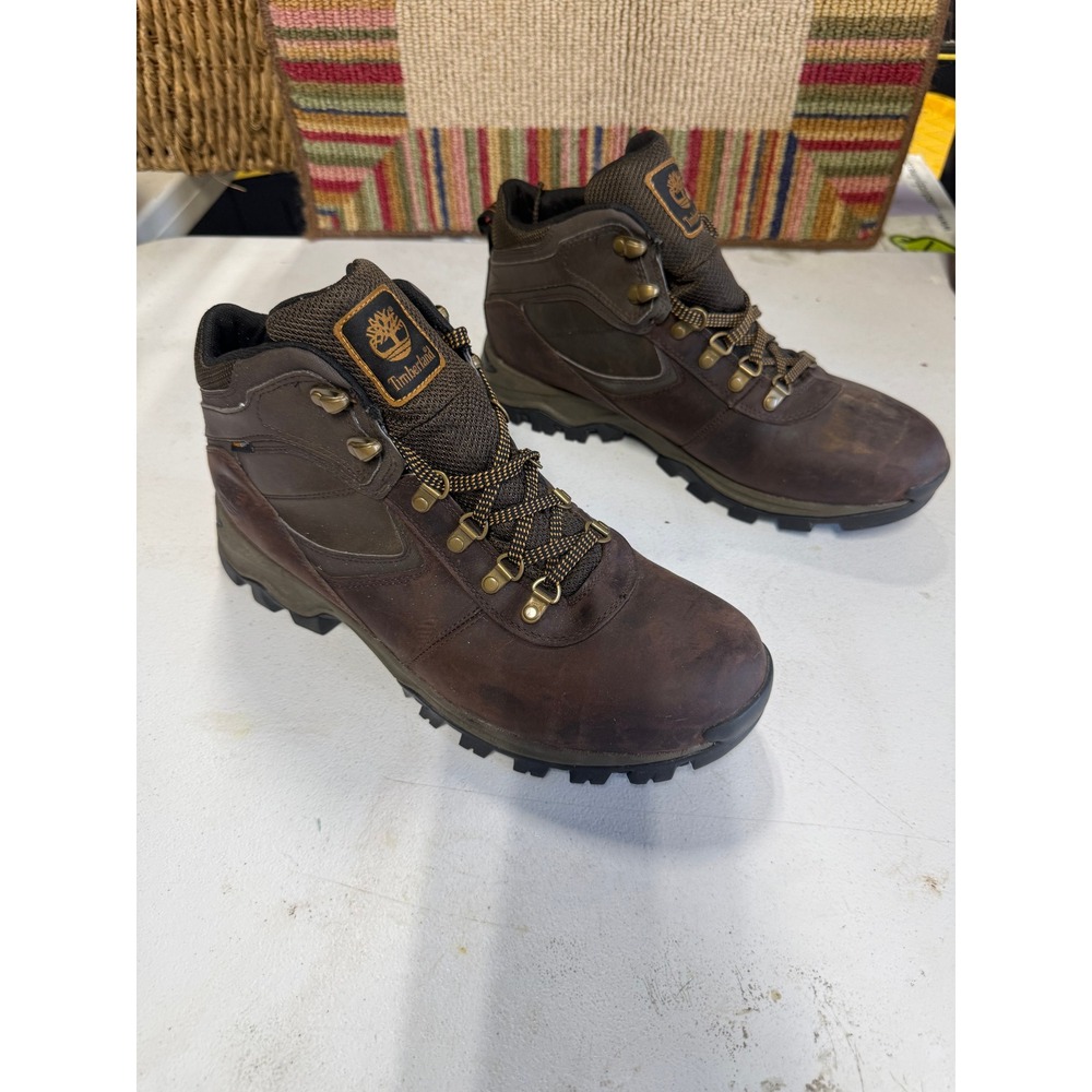 Timberland Earthkeepers Mt Maddsen Waterproof Hiking Boots Mens‎ 12 Brown 2730R